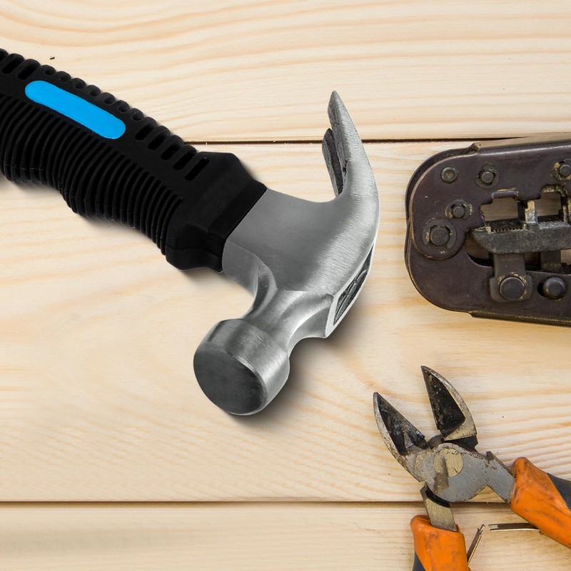 Acooruiteng Claw Hammer Small Hammer 8oz Camping Hammer Comfortable Hammers