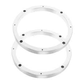 BUGUUYO 1 Pair Aluminum Alloy Car Speaker Spacer Pair Audio Mounting Gasket for Enhanced Sound Quality Lightweight and Durable Design for Upgrading Stereo Systems