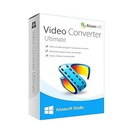 Aiseesoft Video Converter Ultimate WIN lebenslange Lizenz (Product Key Zertifikat per Mail + Post)