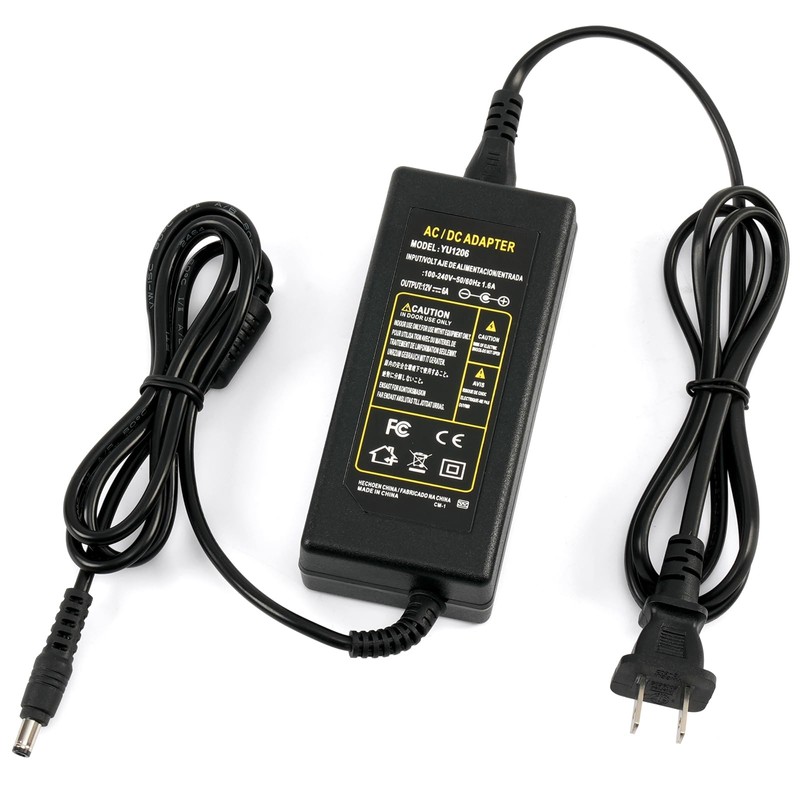 12V AC/DC Adapter for Onsju 18 Egg Incubator with Automatic