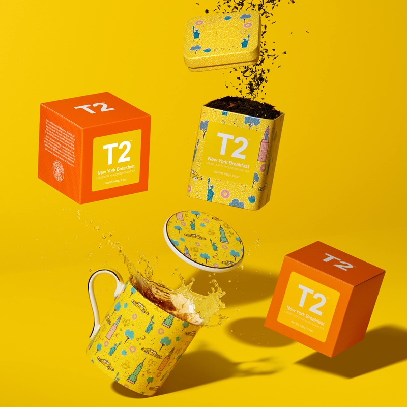 T2 Tea New York Breakfast Loose Leaf Black Tea in