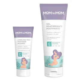 Lanolina 20gr Y Gel Reafirmante 230 Gr / Mom To Mom Etapa C