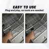 KPALAG 4PCS Car Floor Drain Plugs Compatible with Jeep Wrangler