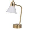 1:12 Scale Dollhouse Table Lamp LED Micro Metal Dollhouse Miniature