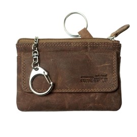 Deluxe Key Bag, Vintage Natural Brown