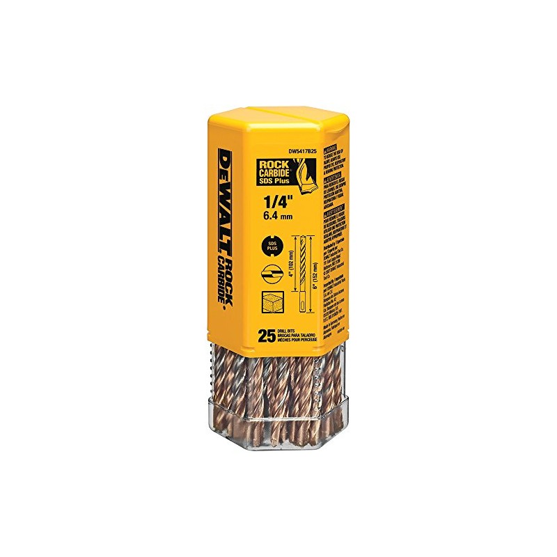 DeWalt DW5417B25 DeWalt 1/4" x 4" x 6" Rock Carbide™