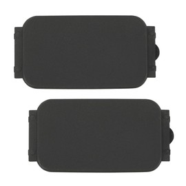 LQI Truck Bed Rail Caps Stake Pocket Cover Plastic Bedrail Insert Plug Box Cover Compatible with Ford F150 2015-2023/ Fit Ford F250 F350 Super Duty 2017-2023 FL3Z99290D90AB 2pcs Black