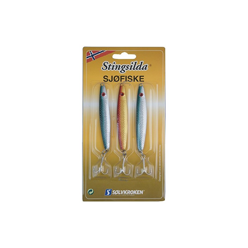 Solvkroken Stingsilda Pack of 3 Baits for Cod, Halibut &