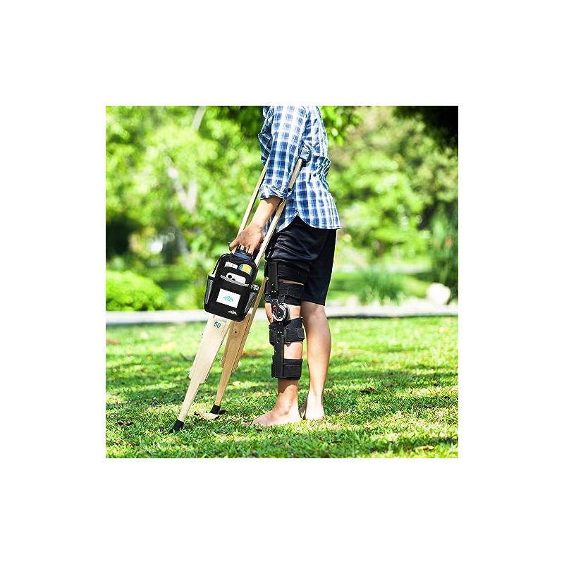 supregear supregear Crutch Accessories Bag, Water-Resistant Storage Pouch with Cup