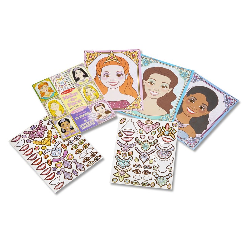 Melissa & Doug Make-a-Face Princesses