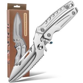 Kitchen Scissors Stainless Steel Chicken Poultry Scissors Removable: Kitchen Scissors for Meat Sharp Household Scissors from Bone Poultry Vegetables Seafood Pizza Bone Scissors Silver