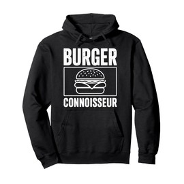 Burger Connoisseur Juicy Cheese Delight Pullover Hoodie