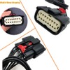 LIZAPUS Headlight Connector Plug Harness Repair Pigtail Compatible with Ford