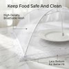 Mesh Food Cover 2 Pack, Pop Up Collapsible Food Cover