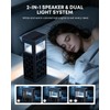 30W Portable Bluetooth Speaker, Deep Bass, IPX6 Waterproof, LED Lights