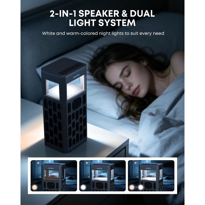 30W Portable Bluetooth Speaker, Deep Bass, IPX6 Waterproof, LED Lights