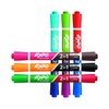 EXPO Dry Erase 2-in-1 Markers, Chisel Tip, Assorted, 2-Count