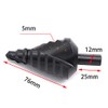 Mengshen HSS Step Drill Bit Set 10-45mm Spiral Flute, Triangle