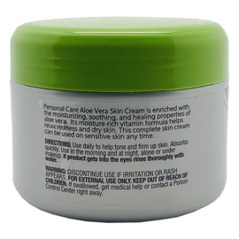 Personal Care Skin Cream Aloe Vera, 8 Ounce