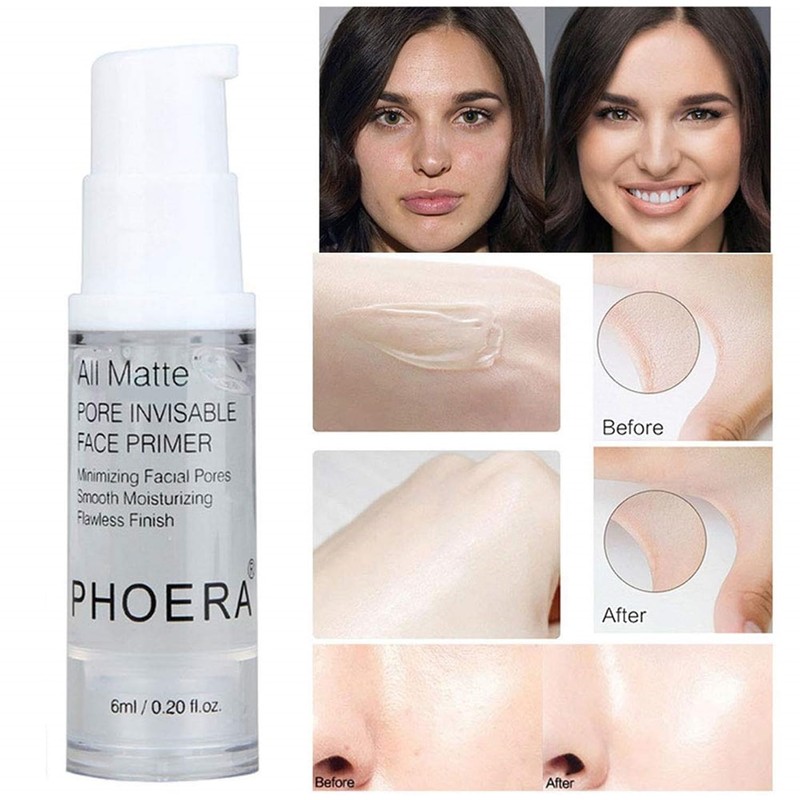 HOPHAT 2Pcs Makeup Primer For PHOERA All Matte Oil Free