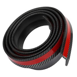 OCPTY Universal Car Front Bumper Spoiler Lip with Bolts Roll Lip Spoiler Chin