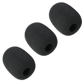 Cloud II Mic Foam Replacement for HyperX Cloud II/Cloud Alpha/Cloud Alpha S/Cloud Mix Gaming Headset/Cloud Chat Headset Microphone Pop Filter Cover (3 Pack)