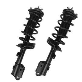 KUSATEC Front Pair Complete Struts Shock Absorber fit for Honda Odyssey 2008-2010, 172542 172541 Left/Right Struts with Coil Spring Assemblies