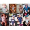 Kiddiezoom Baby Boys Girls Sleepsuit 3 Pack -