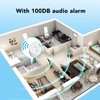 Water Leak Detector 100dB Audio Alarm Waterproof Water Leakage Sensor