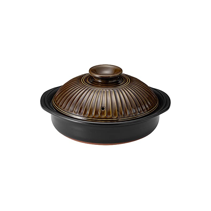 Ginpo Ceramic Banko Ware Kikka Ceramic Nabe Pot