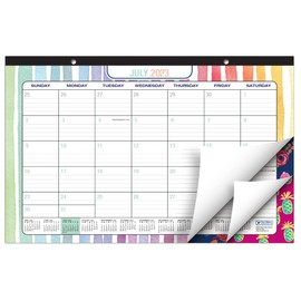 Global Printed Products Desk Calendar 2024: Monthly Pages - 22"x17" - Runs Through December 2024