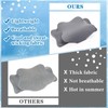 Hahafelt 2 Pcs Cooling Cervical Neck Pillowcase with Envelope Closure