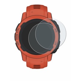 BROTECT Entspiegelungs-Schutzfolie für Garmin Instinct 2S (2 Stück) Matte Displayschutz-Folie, Anti-Reflex, Anti-Fingerprint
