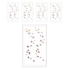 Gel Luna star point self tattoo sticker, 5 pieces, T-31 / 젤루나 별 포인트 셀프 타투 스티커, 5개, T-31