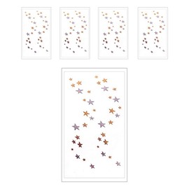Gel Luna star point self tattoo sticker, 5 pieces, T-31 / 젤루나 별 포인트 셀프 타투 스티커, 5개, T-31