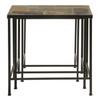 Zhongma Nesting Tables Set of 3, End Tables with Slate