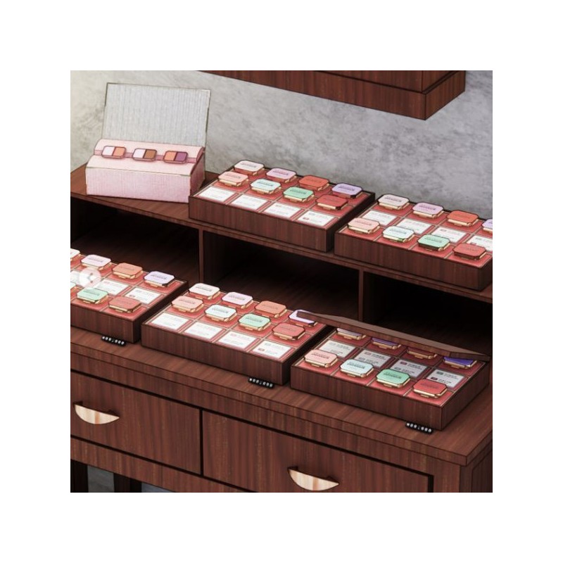 ALTERNATIVE STEREO Blushing Pendant 2colors & Case Set 3items, Color2:V2