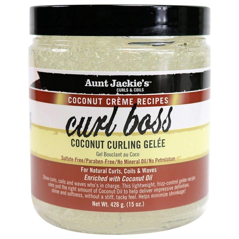 Aunt Jackie's Coconut Crème Recipes Curl Boss, Curling Gel, Curls