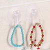 TRIXES Suction Cups x20 Clear Plastic Cups with Hooks Window