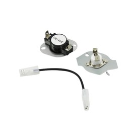 W10480709 Dryer Thermostat Kit Compatible with Top Brand Replaces W10423382, WPW10423382, 280010, 7MMGDC300YW3, 3403140, CGD126SDW3, W11050897 and AP6047982