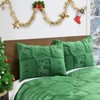 Grassix Christmas Velvet Quilt King Size - 3Pcs Quilt Set