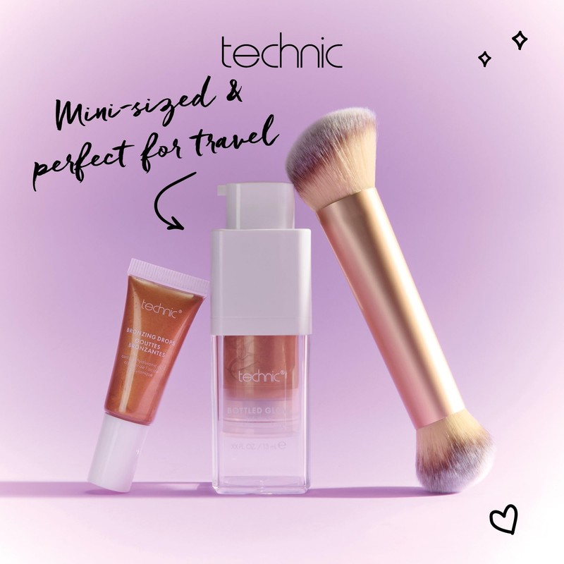 Technic Bronzed Beauty 3-Piece Set – Bronzing Drops, Body Glow