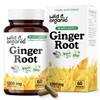 Wild & Organic Ginger Root Capsules 1200 mg - Immune