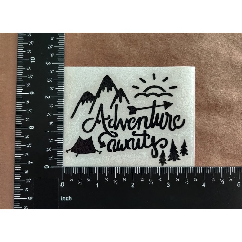 Explore Decal 4 Pack: Adventure Awaits, Not All Those Who