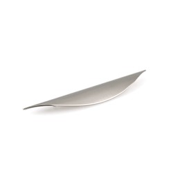 Richelieu Hardware BP80896195 Swansea Collection 3 3/4-inch (96 mm) Center-to-Center Brushed Nickel Modern Cabinet and Drawer Finger Pull Handle for Kitchen, Bathroom, and Furniture