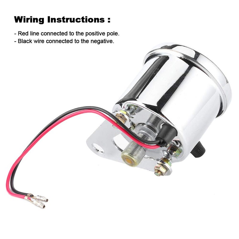 Universal Motorcycle Speedometer, Motorcycle Odometer Speedometer 12 V Motorcycle Speedometer