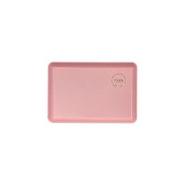 Tradition Acoustic PLATRAY Non-Slip Tray 9.4 inches (24 cm), Pink, Made in Japan