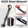 Xitomer 0-3’’ Motorcycle Adjustable Side Stand Compatible with YZF-R6 2006-2023,