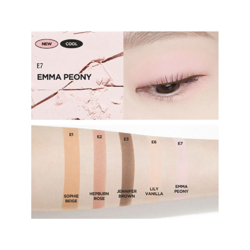 MERZY The First Eye Shadow 1.9~2.2g, Color:E3 JENNIFER BROWN