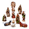Kurt Adler 6" Nativity Set with 11 Figures